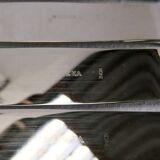 Reneka silver metal knives stainless steel blade filet service cutlery