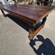 Large 19th-century walnut table
