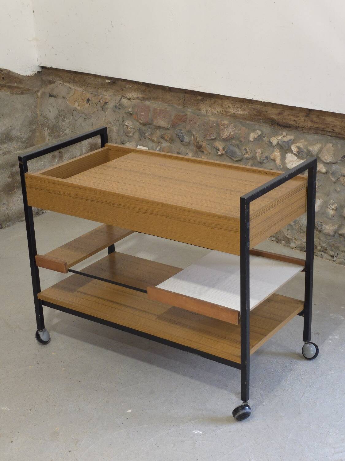 Pierre Guariche serving trolley circa 1960