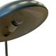 Vintage turquoise metal desk lamp / table lamp