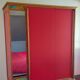 Armoire pieds compas relookée