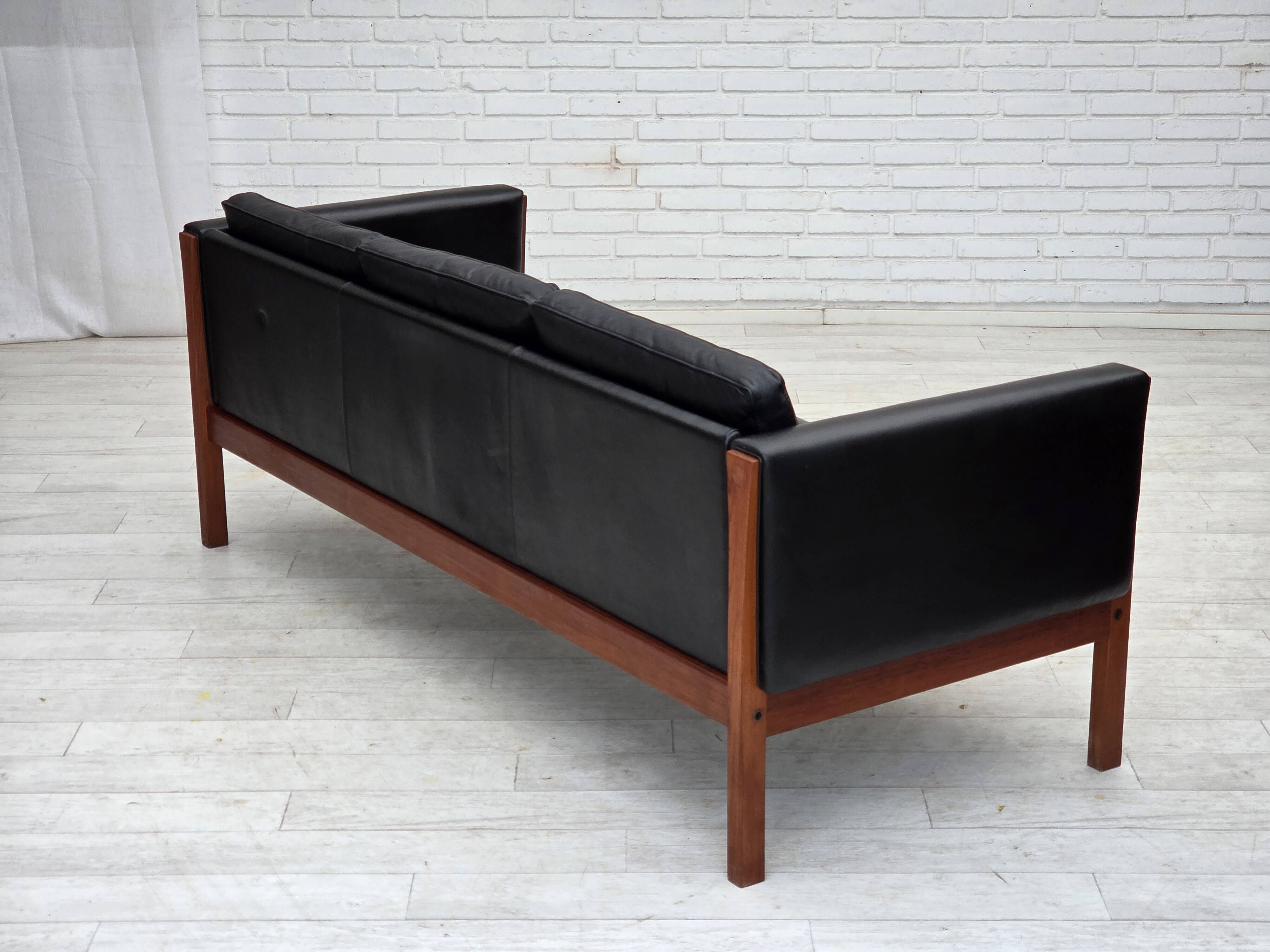1960s, Danish design by H.J.Wegner, 3 seater sofa model CH 163.