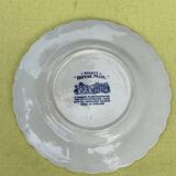 Série de 8 assiettes à dessert Myott « Royal Mail » – faïence du Staffordshire