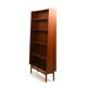 Mid Century Danish Conical Bookcase in Teak by Johannes Sorth