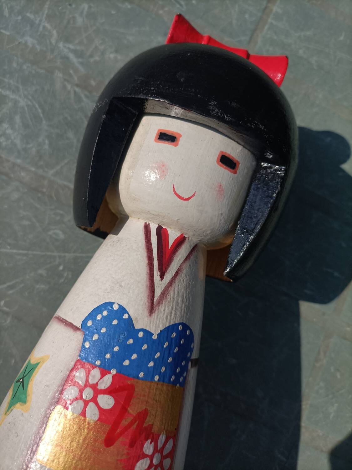 Kokeshi/Large Japanese wooden doll 🌸