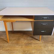 Bureau pieds compas vers1970
