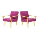 1960s Pair of Armchairs, Czechoslovakia