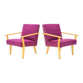 1960s Pair of Armchairs, Czechoslovakia