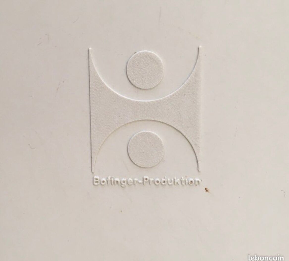 Stackable chair Bofinger BA 1171 by Helmut Bätzner