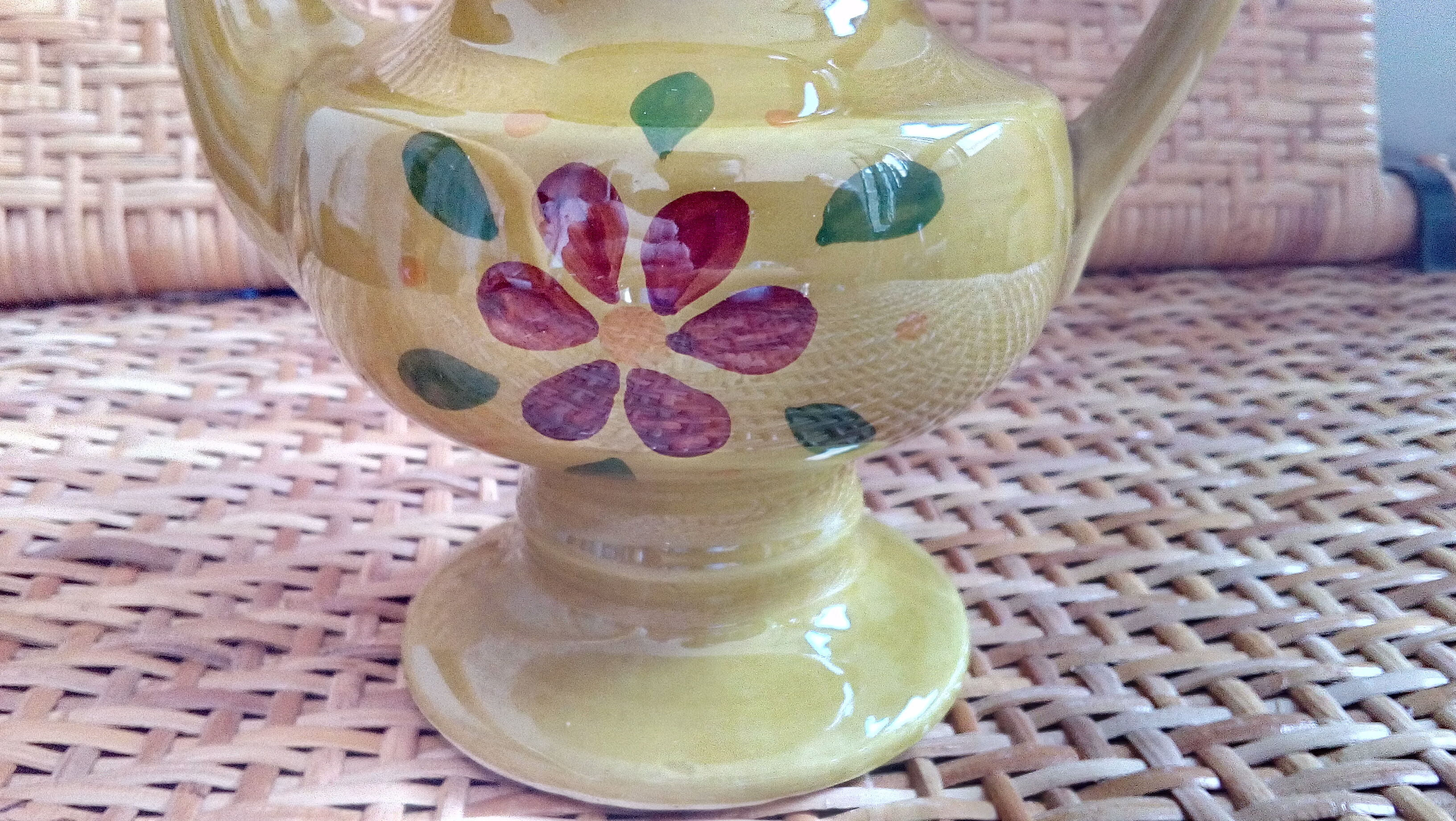 Italian enamelled ceramic coffee maker