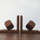 Mid-Century Modern Wooden Bookends, 1950s, Set of 2