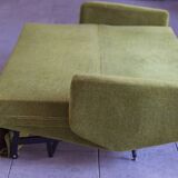 Set de salon canapé - 2 fauteuils design 1960 par Paul Geoffroy Troika Airborne
