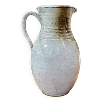 Stoneware pitcher by Roland Zobel (1915-2004)