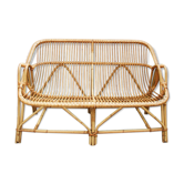 Banquette en osier