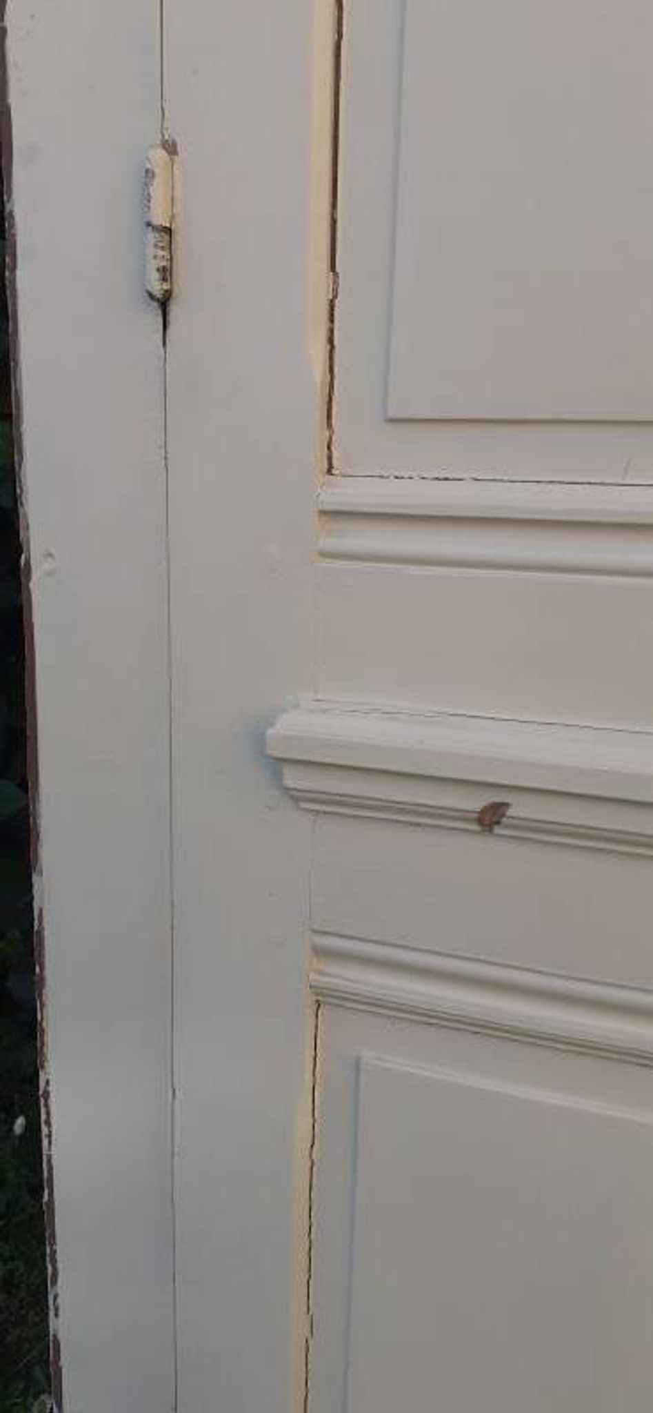 81.2x212 door and old molded paneled communication frame