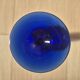 Sculptural Glass Candle Holder in Jozefina Krosno Style – Cobalt Blue