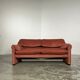 Maralunga sofa by Vico Magistretti for Cassina Italy 1973