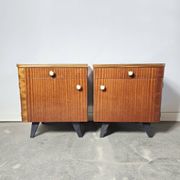 70s Mid Century Nightstand 1 of 2