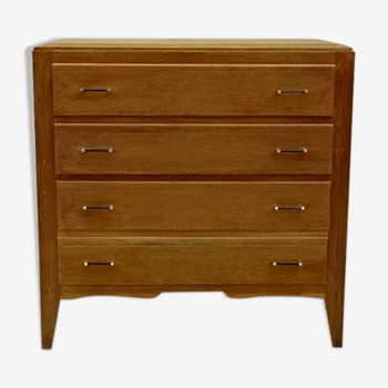 Commode vintage bois massif 1950