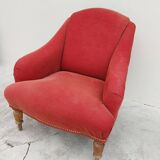 Napoleon III style toad armchair
