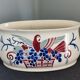 Old ceramic pot cache Lunéville art deco