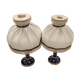 Paire de lampes de chevet porcelaine de Gien