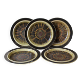 5 plates Kosmos Arabia Finland series