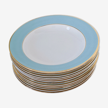 Lot de 11 assiettes creuses L'Amandinoise