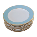 Lot of 11 hollow plates L'Amandinoise