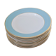 Lot of 11 hollow plates L'Amandinoise