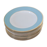 Lot of 11 hollow plates L'Amandinoise
