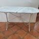 Table de bistrot dessus marbre