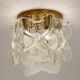 Catena ceiling light with Murano glass by Kalmar, Austria, 1960