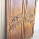 Louis XV walnut wardrobe doors