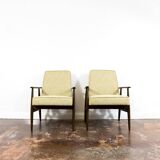 Vintage Armchairs Designed By H. Lis, Poland, 1960's, Set Of 2