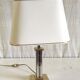 Table lamp "Le Dauphin" in gilded brass - mid 20th century