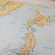 Imprimée en 1909, L'Empire du Japon