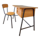 Desk and chair