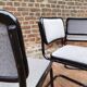 Lot of 4 chairs Marcel Breuer Cesca B32