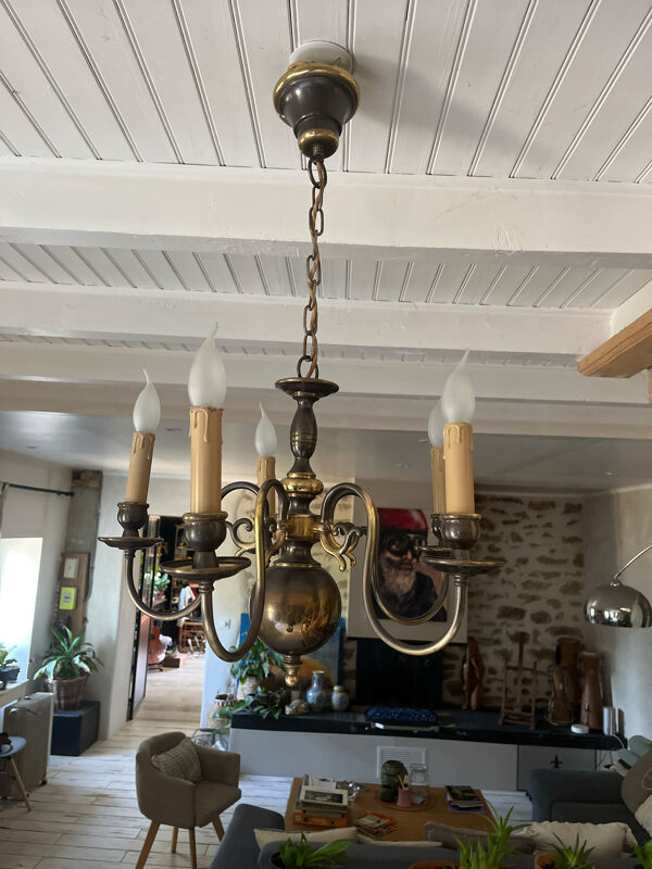 Lustre Hollandais 5 branches