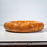 Rosso Verona marble centerpiece / empty pocket, Italian design 1960s