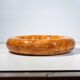 Rosso Verona marble centerpiece / empty pocket, Italian design 1960s