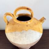 Yellow glazed jug
