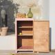 Small powder pink Parisian wardrobe