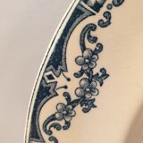 Suite of 7 Longwy hollow plates