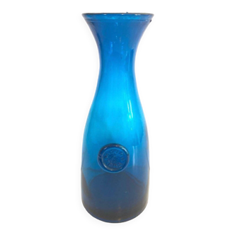 Blue Italian carafe