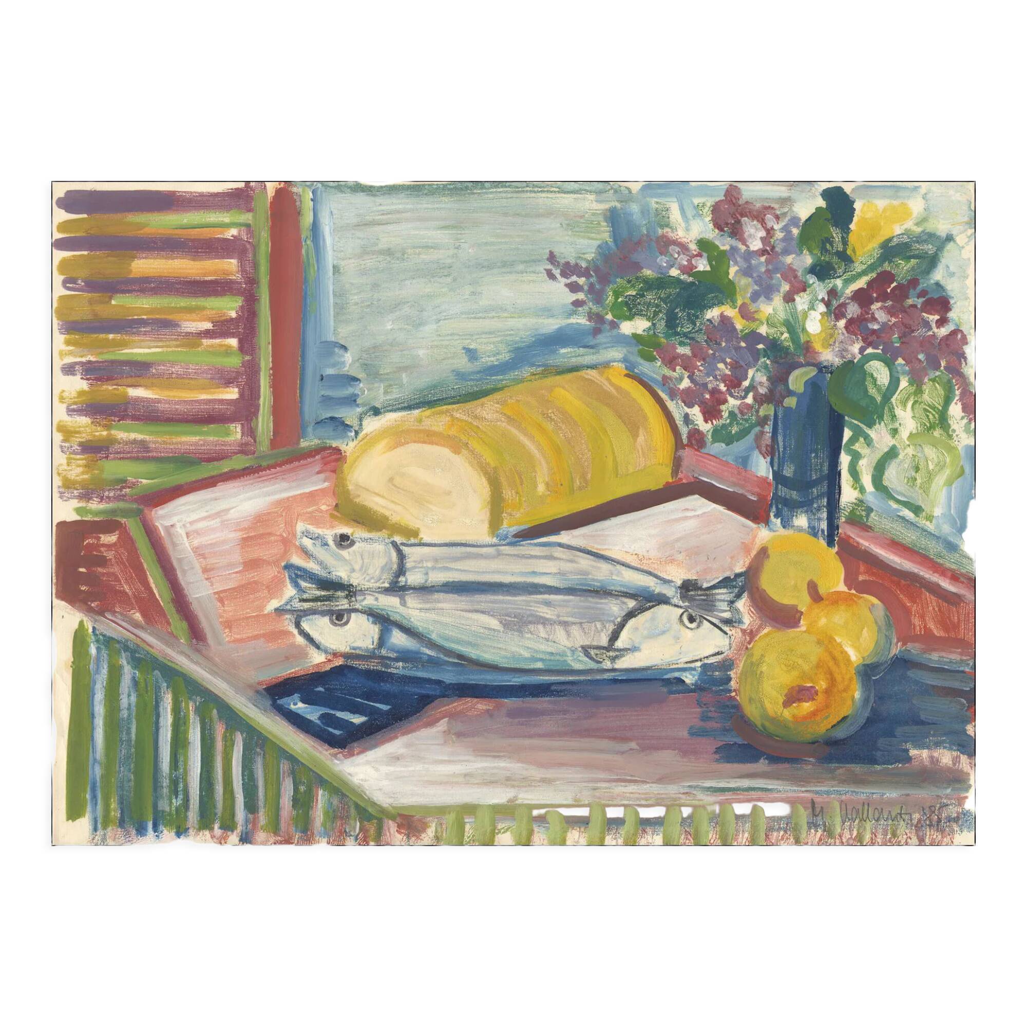 German still life, Marion Kallauka,1985