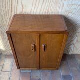 Cabinet with lockers