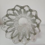 Vase en verre, motif "épis de blé"