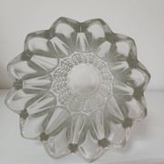 Vase en verre, motif "épis de blé"